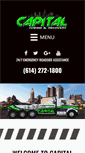Mobile Screenshot of capitaltowing.com