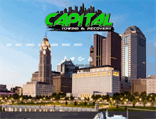 Tablet Screenshot of capitaltowing.com